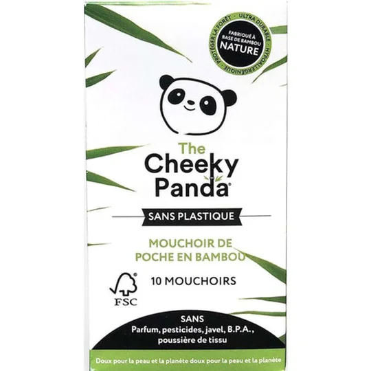 The Mouchoirs de poche 100% Bambou sans plastique