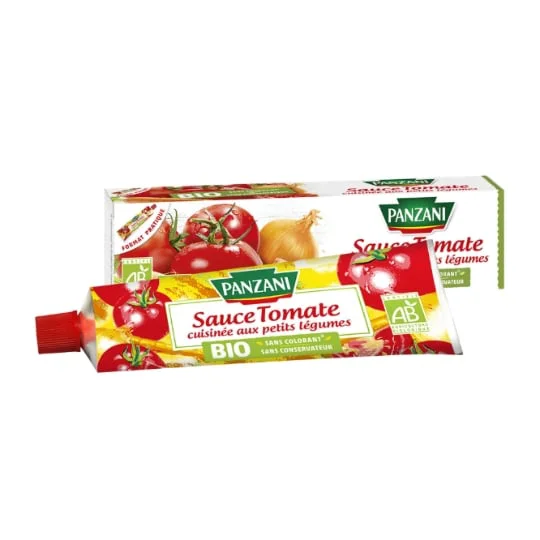 Sauce tomates et petits légumes Bio