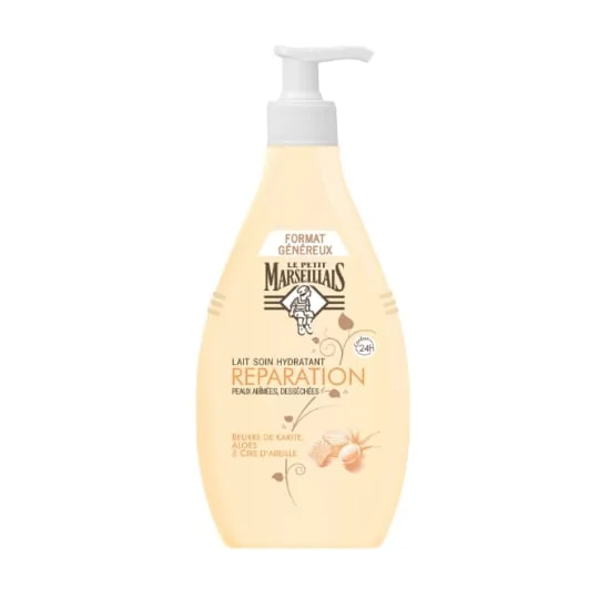 Lait hydratant karité/aloe/cire abeille
