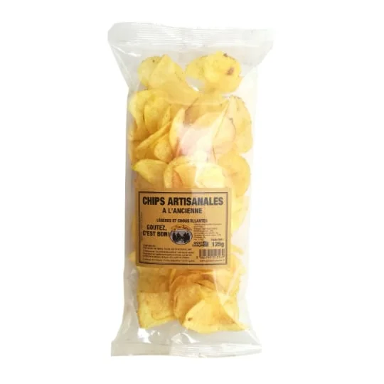 Chips artisanales à l'ancienne