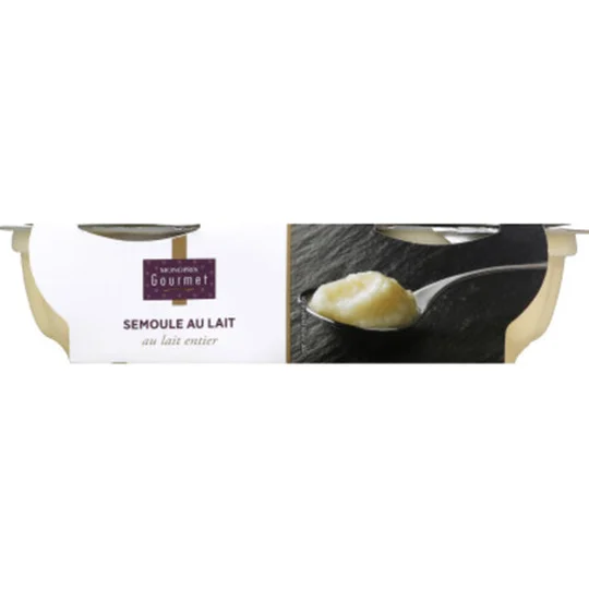 Semoule au lait entier façon grand mère