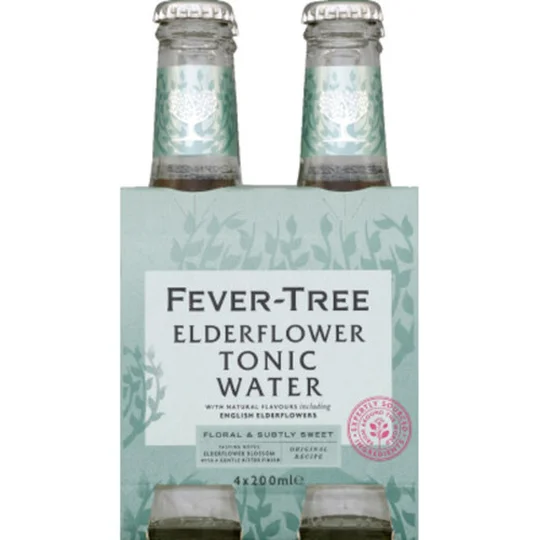 Elderflower tonic water