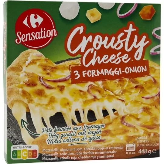Pizza Crousty Cheese 3 fromages
