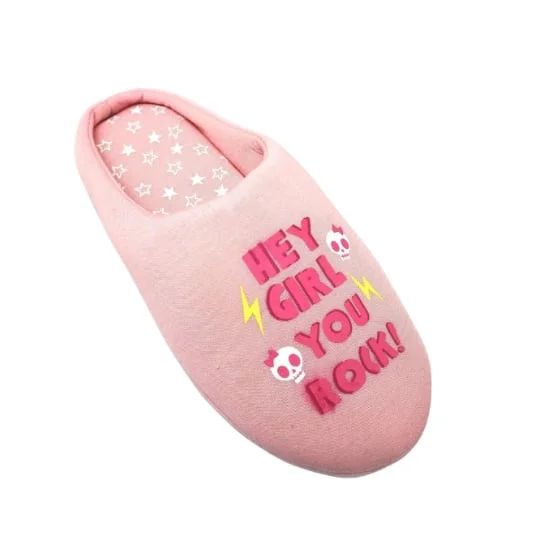 Chaussons femme rose T38