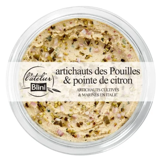 Artichauts des pouilles & pointe de citron