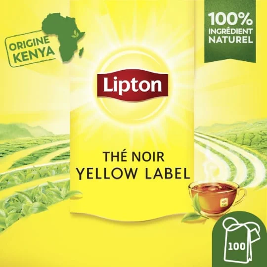 Thé noir Yellow Label