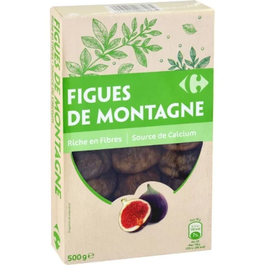 Fruits secs figues de montage