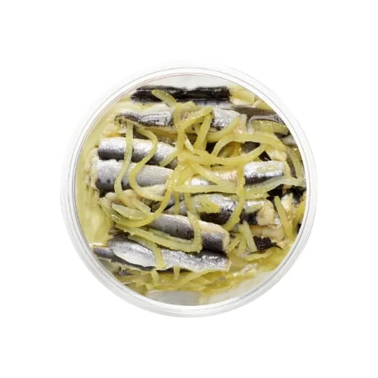 Sardines au citron confit
