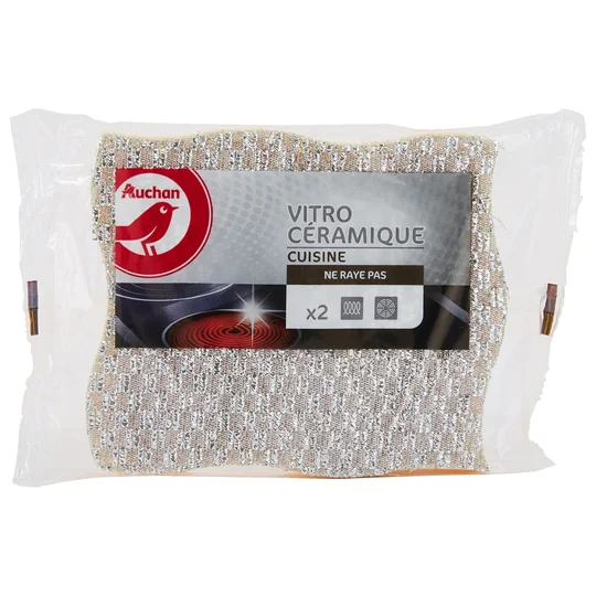 Eponges cuisine vitro-céramique