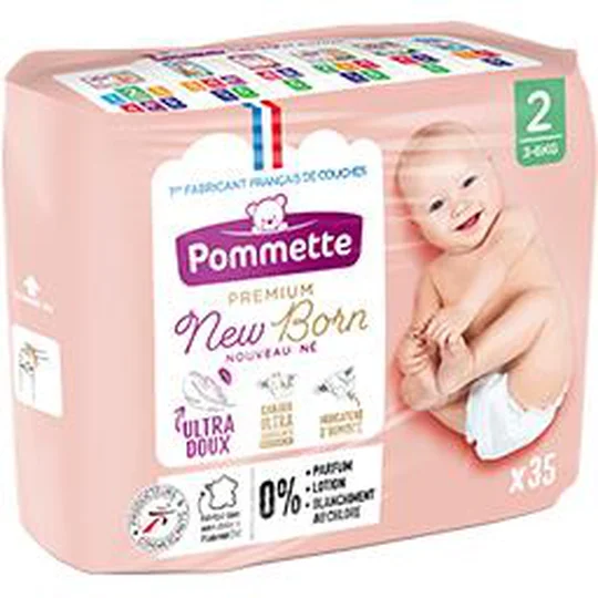Couches Premium New Born, taille 2 : 3