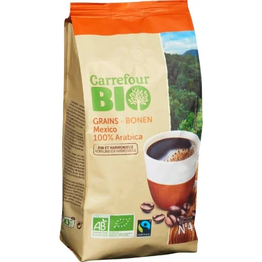 Café en grains fin et harmonieux
