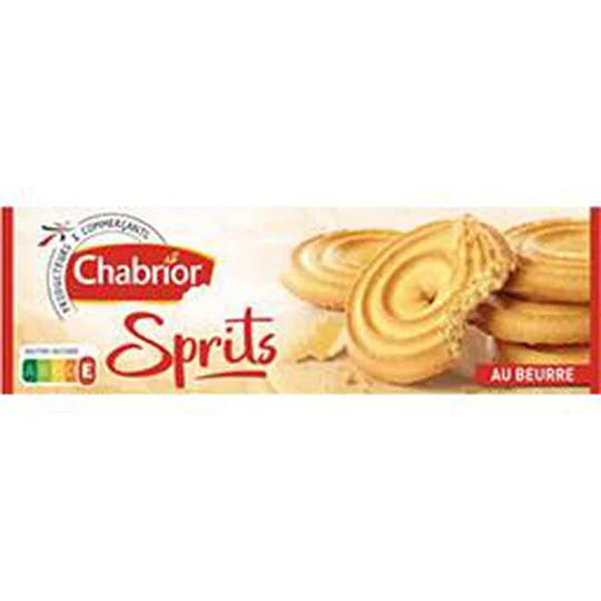 Biscuits Sprits au beurre