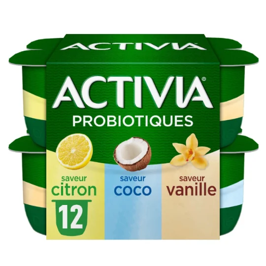 Yaourt vanille citron coco bifidus