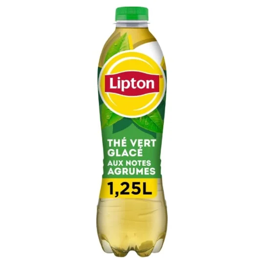 Boisson au thé vert glacé aux notes agrumes