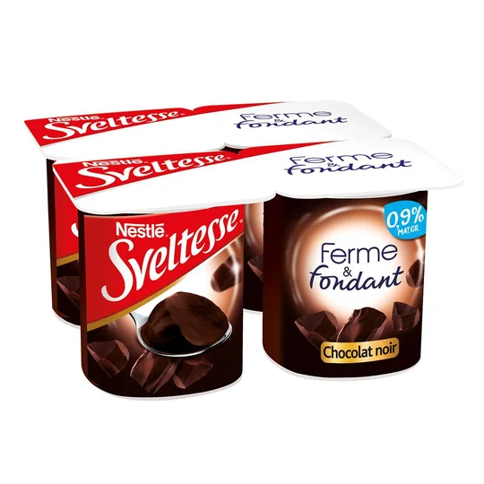 Ferme & Fondant - Spécialité laitière chocolat noir