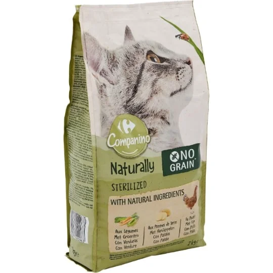 Croquettes pour chat poulet légumes