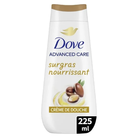 Crème Douche Surgras et Nourrissant à l'Huile d'Argan