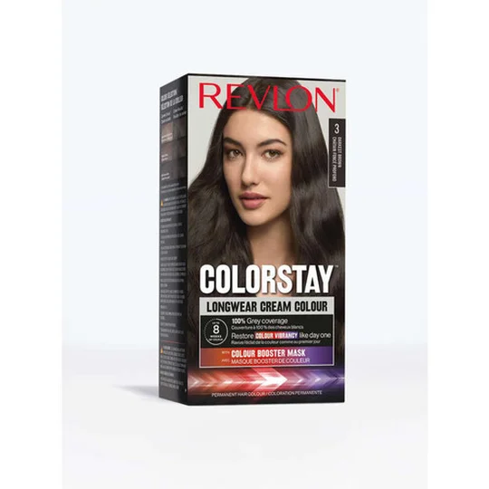 Colorstay couleur crème longue tenue 3 châtain fonce profond