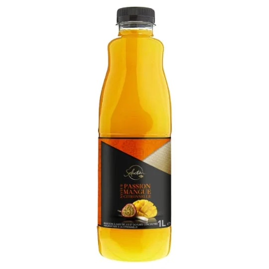 Jus de fruits mangue/passion/lemongrass