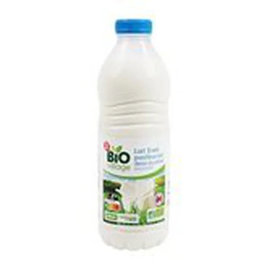 Lait pasteurisé demi écrémé Bio