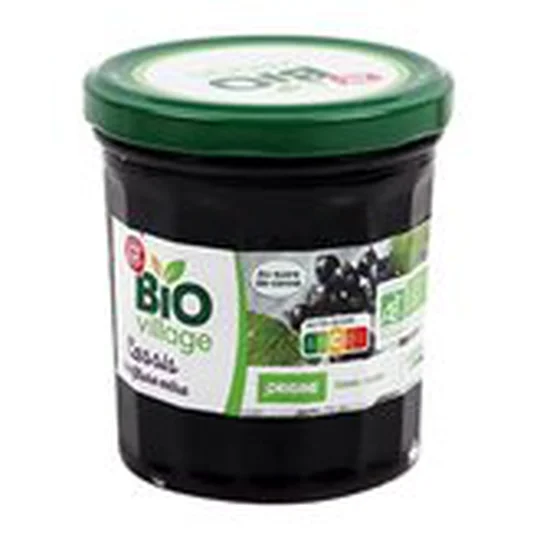 Confiture Extra de cassis Bio
