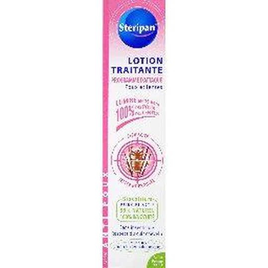 Anti Poux Lotion traitante poux et lentes, programme d'attaque, sans insecticide, parfum pomme verte