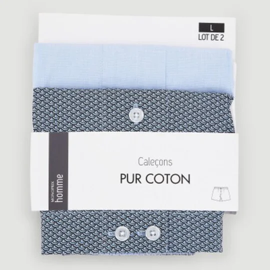 Caleçon Lot De 2 Taille Xxl
