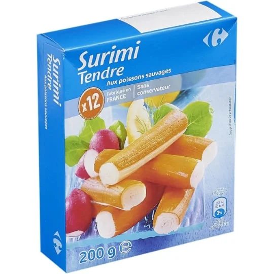 Surimi tendre