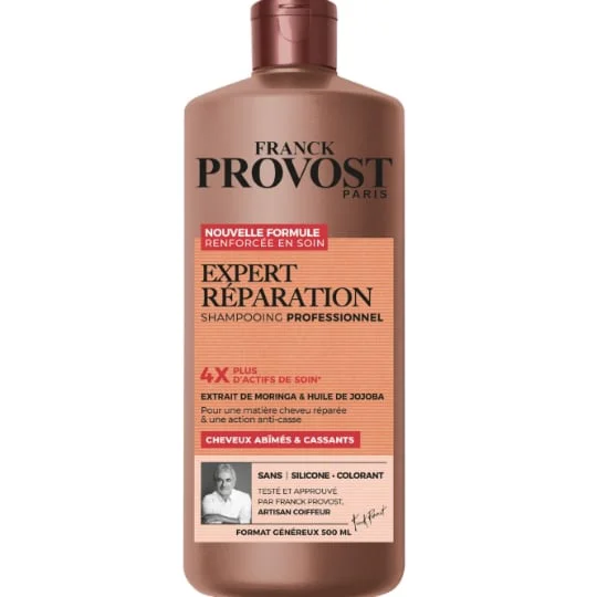 Shampoing Cheveux Abimés, Cassants Et Fourchus, Moringa & Huile De Jojoba,