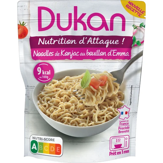 DUKAN Noodles de Konjac au bouillon de légumes