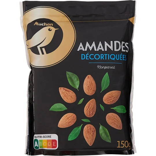 Amandes décortiquées