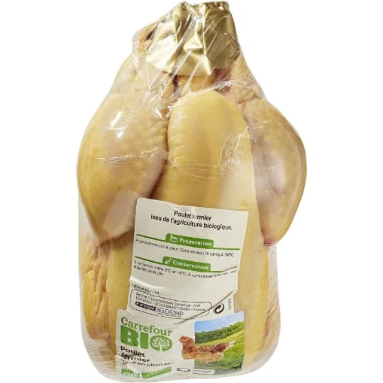 Poulet bio fermier
