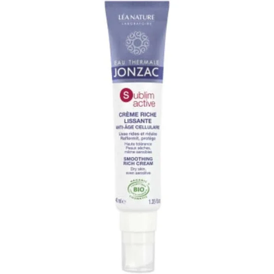 Jonzac Crème Riche Lissante Anti-Age Cellulaire Bio