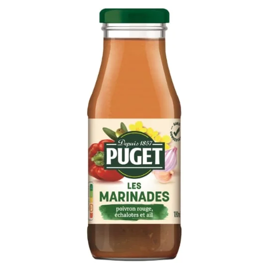 Sauce Marinade Poivrons Rouges Echalotes et Ail