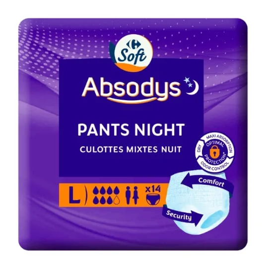 Culottes Pants Night Absodys large T52-60