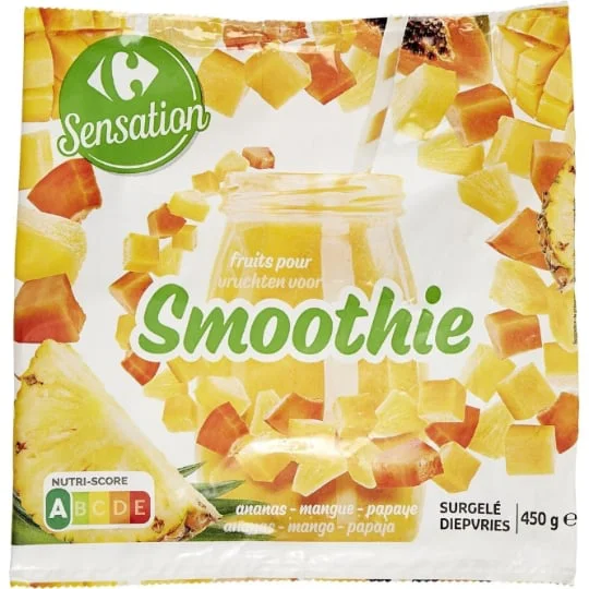 Fruits pour smoothie