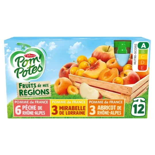 Compote fruits de nos régions