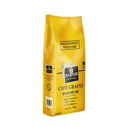 Café grains qualité or