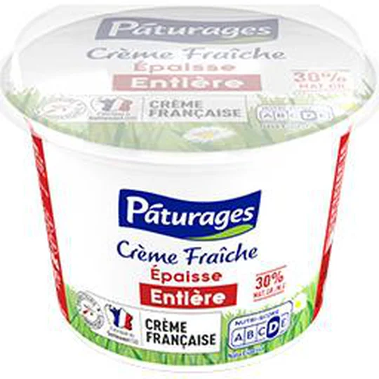 Crème fraîche épaisse entière