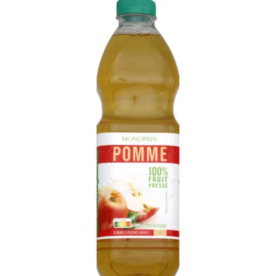 Jus de pomme 100% pressé