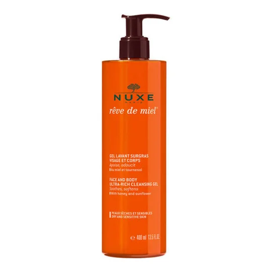 Rêve de Miel Gel lavant surgras visage et corps - gel douche