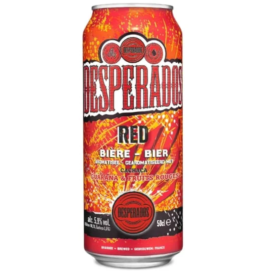 Bière aromatisée tequila guarana cachaça Red