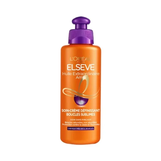 Soin Cheveux Crèmes Boucles Sublimes Cheveux Secs et Bouclés Huile Extraordinaire Amla