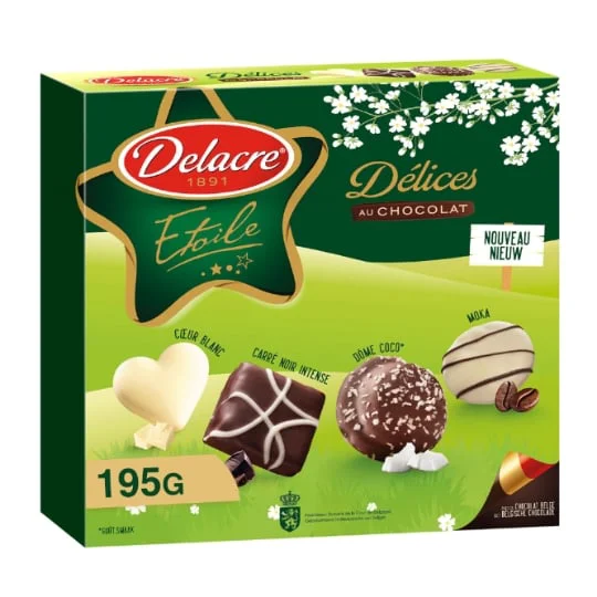 Biscuit Pâques Etoile délices au chocolat