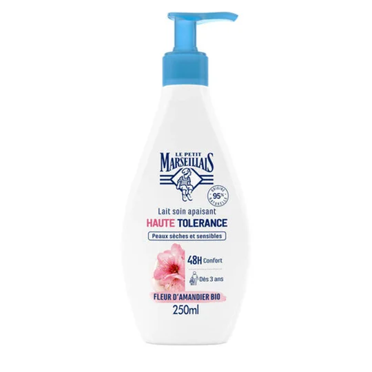 Le Petit Marseillais Lait Soin Apaisant Fleur d'Amandier Bio Dès 3ans