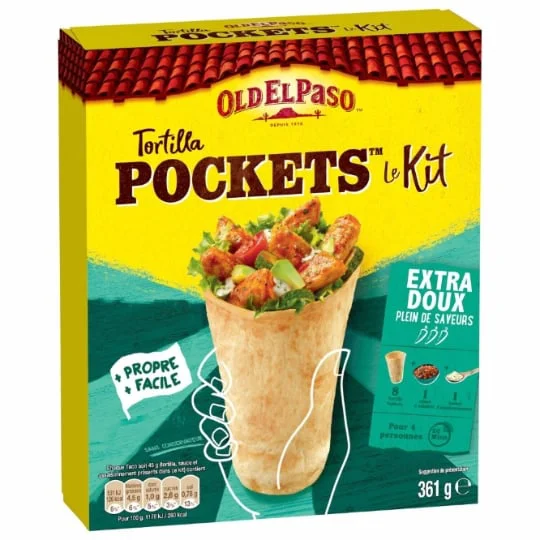 Kit Tortilla pockets extra doux