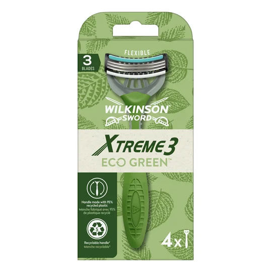 Rasoirs jetables eco green flexible Xtreme 3