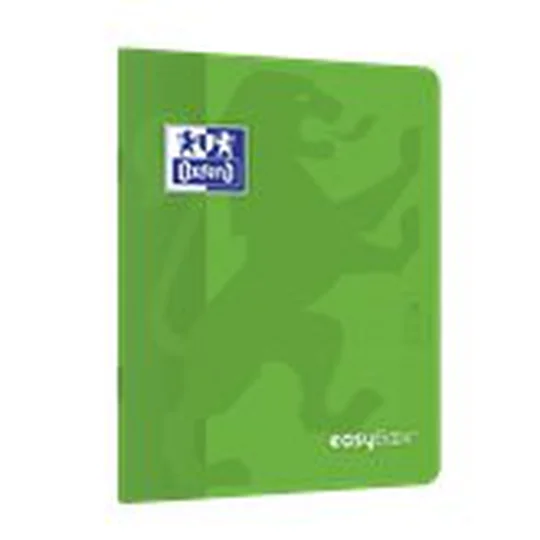 Cahier 96pages Vert - grands carreaux- 17x22cm
