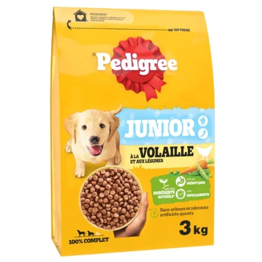 Croquettes à la volaille et aux légumes pour chiot