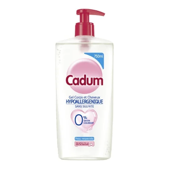 Gel Douche Corps et Cheveux Hypoallergénique Sans Sulfate
